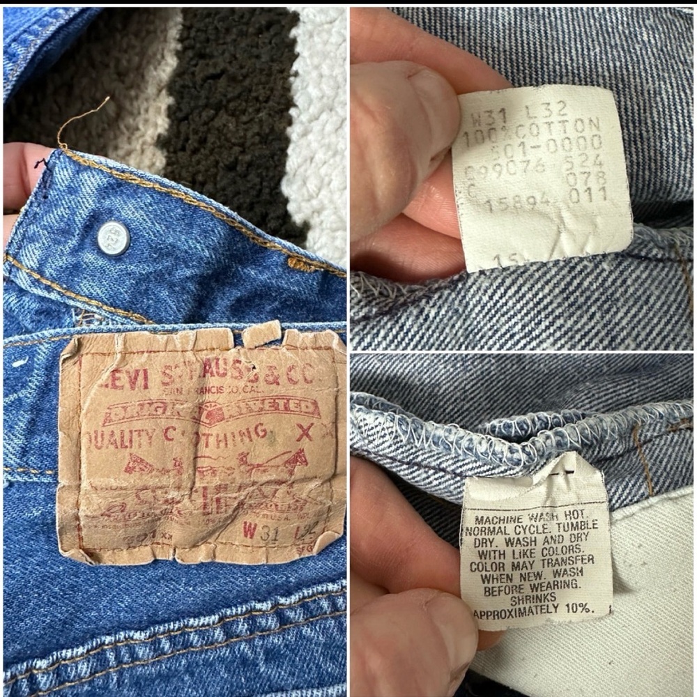 Vintage Levi’s 501 Jeans - Picture 4 of 11